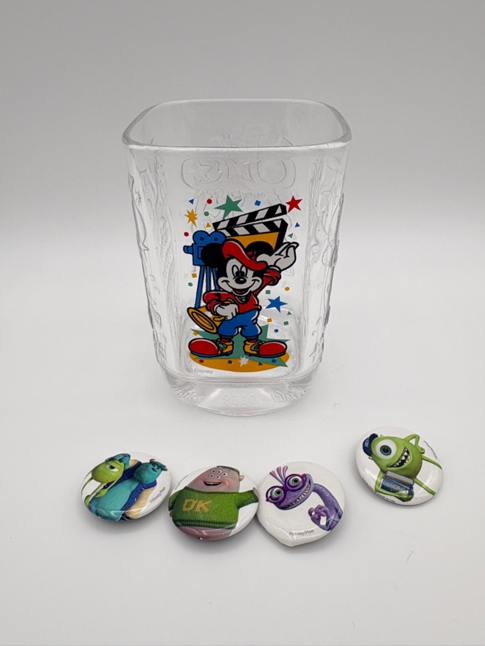 Disney McDonald's Millennium glass Disney/Pixar Monsters University